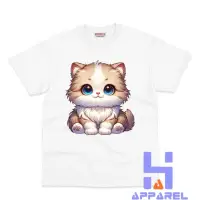 在飛比找蝦皮購物優惠-Kawaii CAT CAT 兒童 T 恤