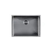 Stainless Steel Kitchen and Laundry Sink - 600mm Single Bowl DEEP - Gunmetal Grey - Top/Under Mount