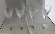 WATERFORD CRYSTAL ASSORTED CORDIAL GLASSES - NEW - SET OF 4 - MADE IN IRELAND