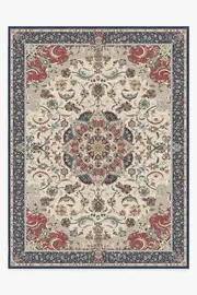 275' x 365' | Machine Washable Runner Rug | Kid & Pet Friendly | Indoor Rug | Sima Royal Blue Rug | Ruggable