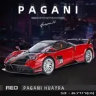 1:18 Scale Pagani Huayra BC Alloy Diecast Model Sound Light Toy Collection of Ho