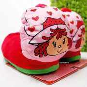 Strawberry Shortcake Women's 3D Plush Head Slipper Size L-XL Shoe Size 9-10 NEW
