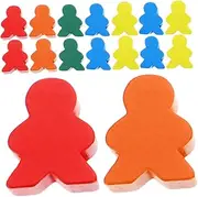 Kisangel 50pcs Chess Accessories Game Accessory Adults Classroom Hues Peg Counters Colorful Small Tokens Intellectual Chessboard Chinese Checkers Chess Table Pawn Wood