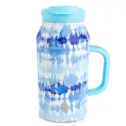 NEW TAL BASIN 40oz BLUE TIE DYE Sports Outdoors Water Hydration Bottle Mug