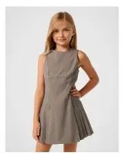 [Forever New Girls] Misty Teen Pleat Dress in Check