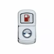 UP Rocker Switch Actuator Cover Fuel for Peterbilt 2006 & up Clear Jewel #45108