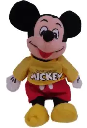 Disney Spirit Of Mickey Mouse Stuffed Animal Plush Pal Bean Figure
