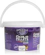 Super Color Cichlid Lg Sinking Fish Pellets 3-lb