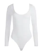 Alice and Olivia Rhys Ballet Scoop Neck Bodysuit