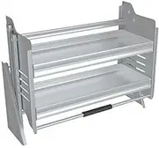 Pull-down Cabinet Seasoning Rack,Heavy-Duty Upper Storage Shelf,Cabinet Pull Down Shelving,Space Saving for Home Cafe(850mm)