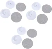 Vaguelly 3sets 75mm Pressure Mount Toddler Gate Safety Guard Wall Cups Pet Proof 4pcs*3