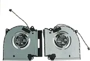 Replacement Parts CPU and GPU Cooling Fan for Asus G713PV G713PU G713PI Series FQLP DFSCL42P06593Q FQLN DFSCL42P16593Q 12V 0.6A Fan 13NR0C50P01011, 13NR0C50P02011