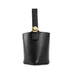 [LOEWE] Pebble mini bucket bag Black