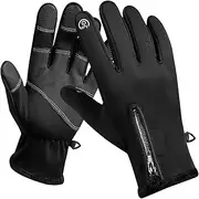 Men's Motorcycle Gloves | Dirt Bike Gloves,Waterproof Biker Gloves for Men, Touchscreen Motorbike Gloves Anti-Slip for BMX ATV Cycling, Road Racing
