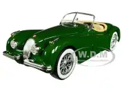 1951 JAGUAR XK 120 ROADSTER GREEN 1/24 DIECAST MODEL CAR BY BBURAGO 22018