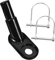 GAROZATION Bike Trailer Hitch Connector for Mountain Bikes Traction Head Easy Release Nut
