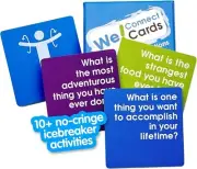 We Connect Cards - Icebreaker Conversation Starter Card Games | Team Building...