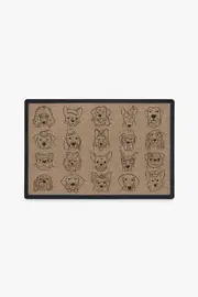 Fashion Faux Paw Doormat