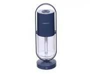 Creative USB Rotatable Colorful Light Humidifier Portable Negative Ion Sprayer with 200ml Water Tank-Blue