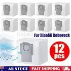 12X Dust Bags for Roborock S8+ S8 Pro Ultra,S7 MaxV Ultra,Q8 Max,Q7 Max+,Q5+ AU