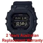 CASIO G-SHOCK WATCH SOLAR EXTRA LARGE GX-56BB GX-56BB-1 BLACK 2-YEARS WARRANTY