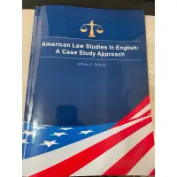 在飛比找蝦皮購物優惠-merican Law Studies in English