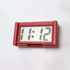 Mini Digital Clock Large Screen Car Dashboard Electronic Clock Self-Adhesive Min