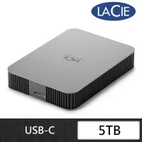 在飛比找momo購物網優惠-【LaCie 萊斯】Mobile Drive USB-C 5