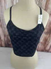 OFFLINE By Aerie The Hugger Recharge Least Support Black Bra Size Large