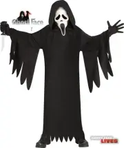 Scream Ghost Face 25th Anniversary Movie Addition Child Costume Large 12-14