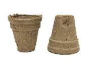 45mm Jiffy Round Pots with Slits x 1000 - Propagation, Seedling, Herbs, Veggie