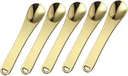 WRITWAA 5pcs Mini Skincare Spatulas Makeup Spoons Eye Cream Tools for Men Women