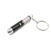 LED Pointer Pen Mini Dog Cat Pet Toy Red LED Light Interactive Training Black