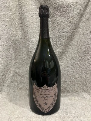 EMPTY Bottle - Moet & Chandon Cuvée Dom Perignon Rose Champagne. MintSealed