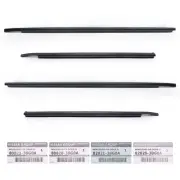 Set 4dr Outer Weatherstrip Rubber Door Seal Fits Nissan Almera 2012 2018