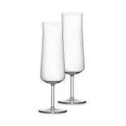 Orrefors Informal Champagne Flute, Set of 2
