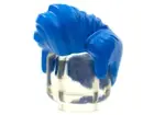 LEGO Hair POMPADOUR BLUE Big Bangs Top Minifigure Body Part Male Girl Boy Punk