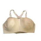 Nike Women's Plus Size 42E High Support Sports Bra Beige Racerback