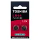 TOSHIBA 東芝 LR44/A76 鈕扣電池 (2入)