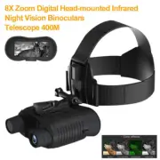 1080P HD Night Vision Device 8x Digital Zoom Binoculars Infrared Outdoor Hunting