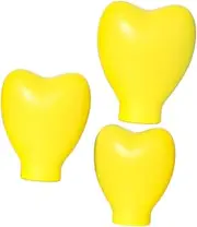 HAPINARY 3 Pack Silicone Makeup Brush Cover Reusable Brush Protectors for Foundation Eye and