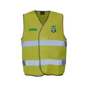 Canberra Raiders NRL Hi Viz Work Vest With Reflective Tape Yellow