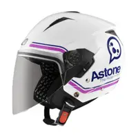 在飛比找蝦皮商城優惠-ASTONE RST AQ11 白紫 可拆洗 內墨鏡設計 通