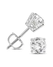 14K 1.45 ct. tw. Diamond Earrings