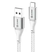 O-Alogic 3m Super Ultra USB 2.0 USB-C to USB-A Cable 3A/480Mbps Silver