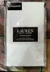 Lauren Ralph Lauren Dunham Sateen Moss Gray Cotton STANDARD Pillowcase Set 2pc