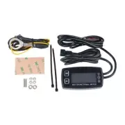 Digital Tachometer & Hour Meter & Thermometer - Multi-function Meter