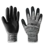 24 Pairs Safety Work Gloves Nitrile Foam Hand Protection General Purpose Gloves Of M