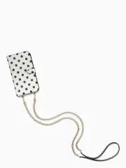 dot magnetic folio 12/12 pro iphone case on crossboy chain