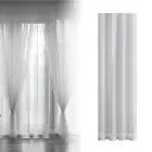 Voile Sheer Curtains White Gauze Drape Panel Natural Sheer Window Hanging